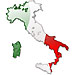 Italy Bubble Map